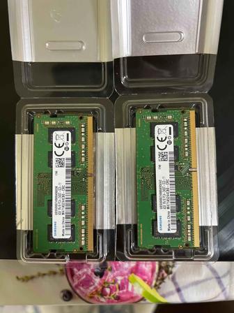 Продаю две планки оперативной памяти Samsung DDR4 4GB 2666MHz SODIMM