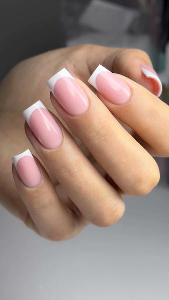 Наращивание и маникюр