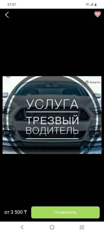 Трезвый водитель