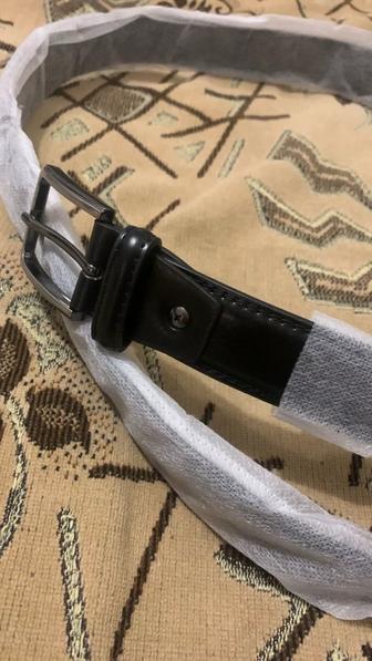 Продам новый кожаный ремень в упаковке, ширина 3,5 см, длинна 110см ,