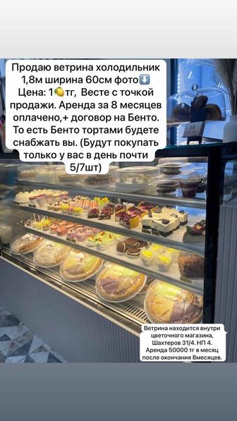 Ветрина холодильник