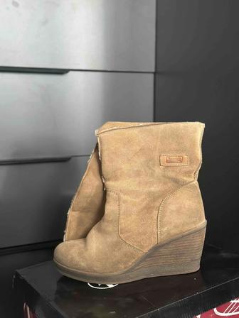 Сапоги зимние ботфорты