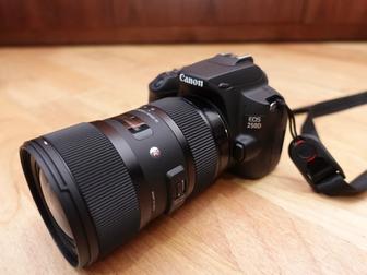 Canon 250D с Sigma 18-35 mm