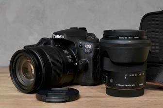 Canon 90D в комплекте 2 Объектива
