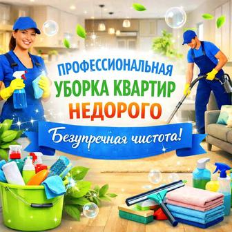 Тщательная уборка квартир,клининг, озонирование