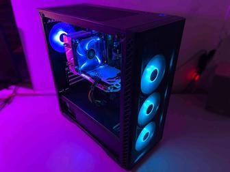 Современный игровой компьютер Ryzen 5 3600X, GTX 1070