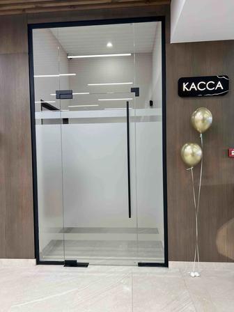 Цельно стеклянный перегородки