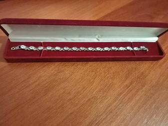 Продам браслет серебро