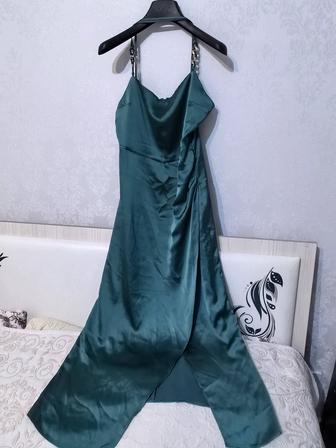 Платье атласное Zara