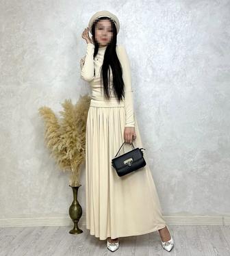 Двойка (кофточка с юбкой в пол)