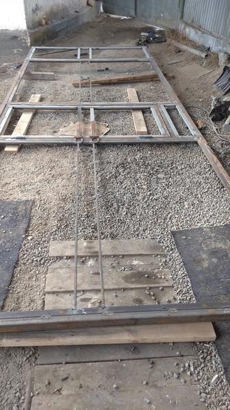 Каркас откатных ворот