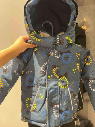 Зимняя очень теплая куртка для мальчика