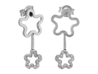 Серьги Sirius из белого золота с бриллиантами