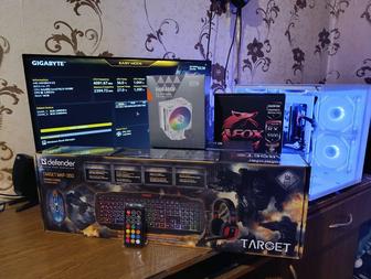 МегаКомп в комплекте! SSD NVMe, HDD, ARGB, игры на высоких!