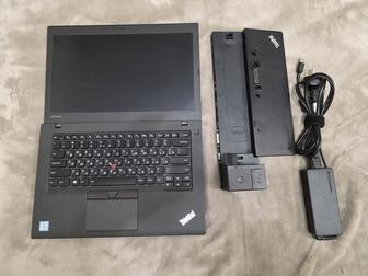 Ноутбук Lenovo T460 в комплекте с док станцией