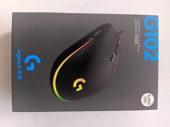 Продается игровая мышь Logitech G102 LightSync, Black, USB (Новая)