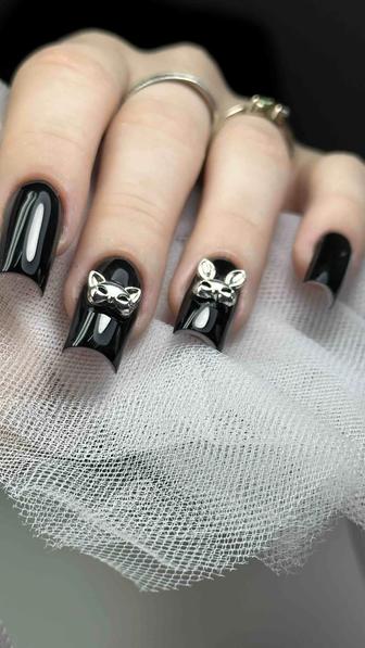 маникюр с гель покрытием