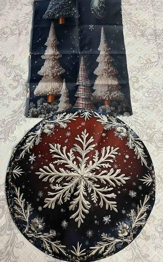 Раннер новогодний