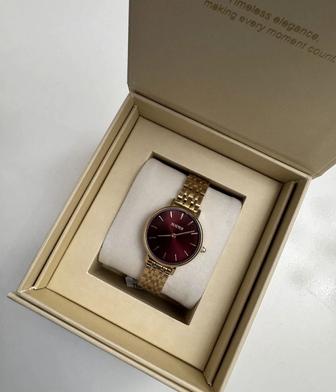 Оригинальные часы Burker Ruby Petite Gold Burgundy