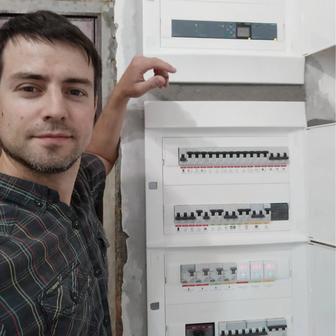 Опытный электрик. Услуги электрика любой сложности. Гарантия.