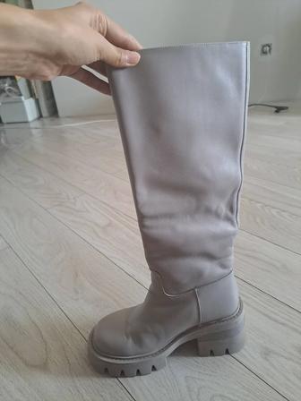 Продам сапоги кожаные 37р