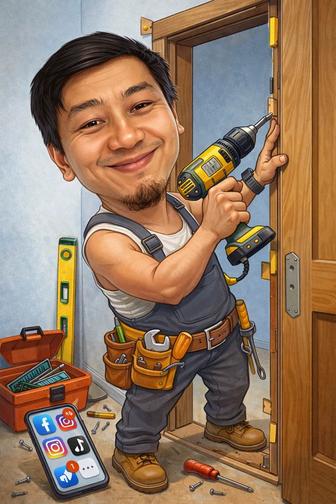 Есік орнату / установка дверей