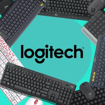 Беспроводные клавиатуры мышки Logitech по низким ценам!