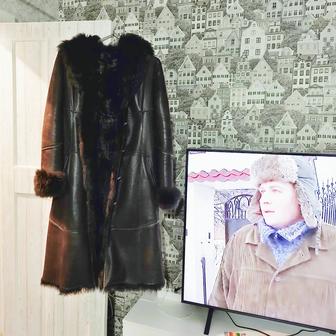 Продам новую дубленку из натуральной кожи
