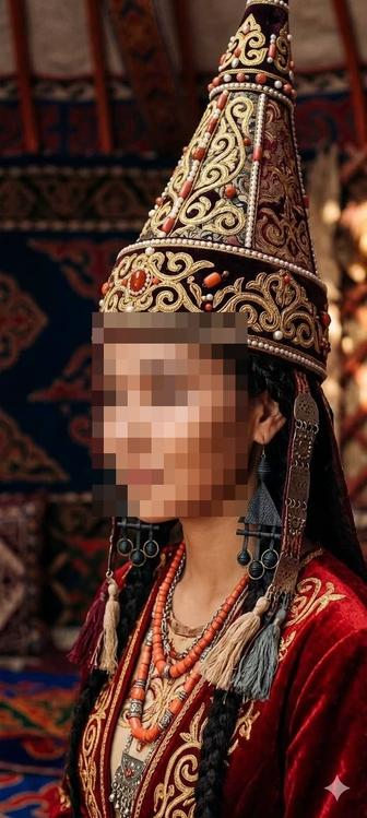 Кожаные серьги и пояс этно стиль.