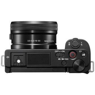 Продам новую камеру Sony ZV-E10 KIT 16-50mm черный