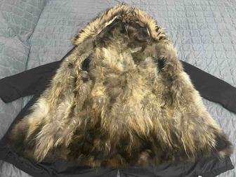 Продам парку натуральную мех энот