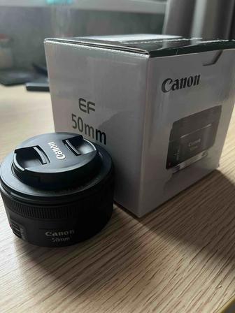 Canon EF 50mm f/1.8 STM Полный комплект