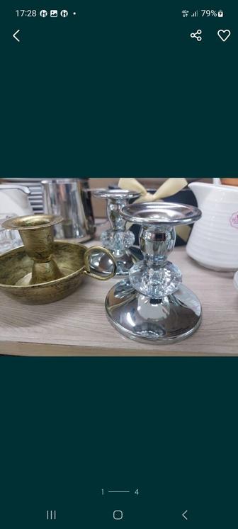 Подсвечники винтажные