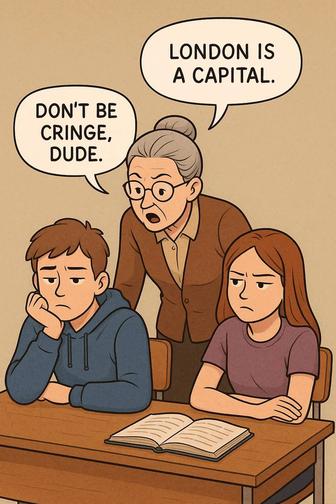 Teen online English club