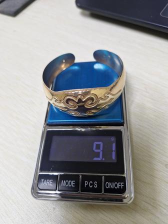 Блезык золото 585 пр вес 9.1 гр за 375000 тг.