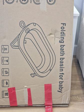 Стульчик для малыша в коробке бу, для малыша ванночка