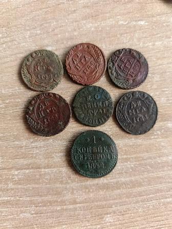 Старинные монеты в оригинале