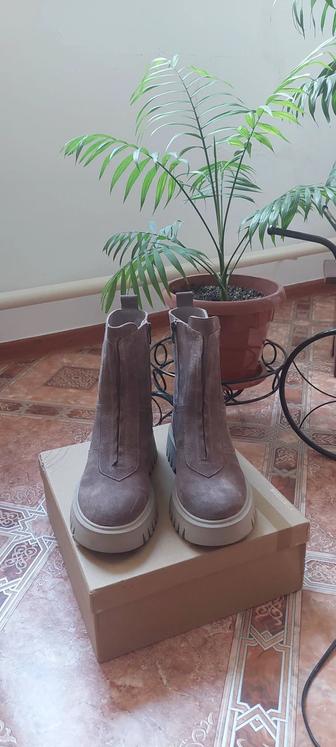 Зимний женская ботинки