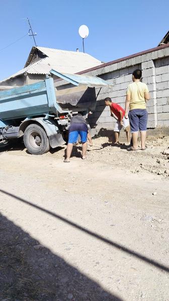 Услуга Зил щебень песок клинец глина и вывоз мусора