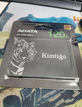 Новый ссд адата кимтиго на 120 гб