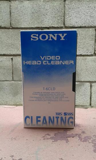 VHS-S Cleaning, Video head cleaner, SONY