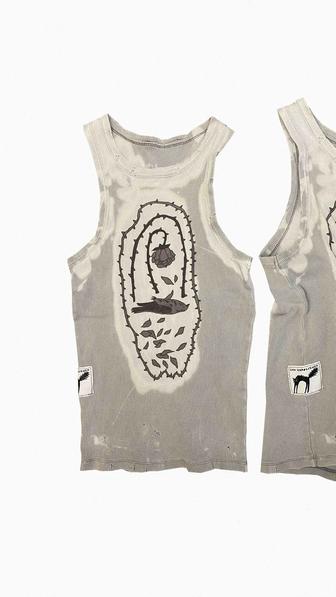 Топ женский б/у размер S в стиле гранж