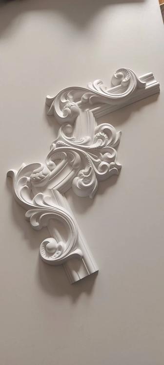 Изготовление гипсовой лепнины.