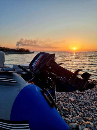 Двигатель лодочный