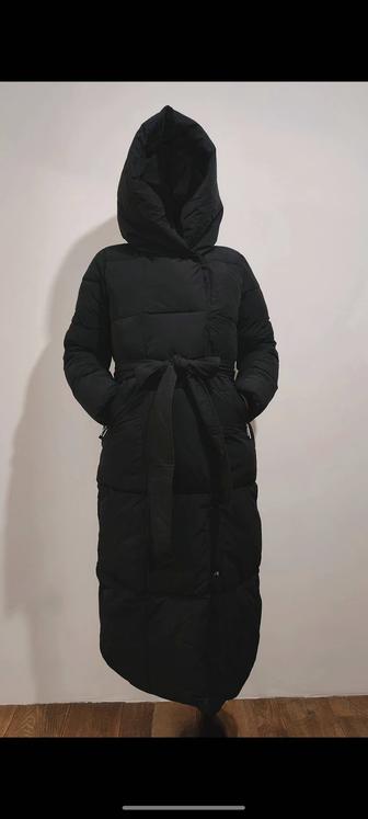 Элегантный Длинный Пуховик