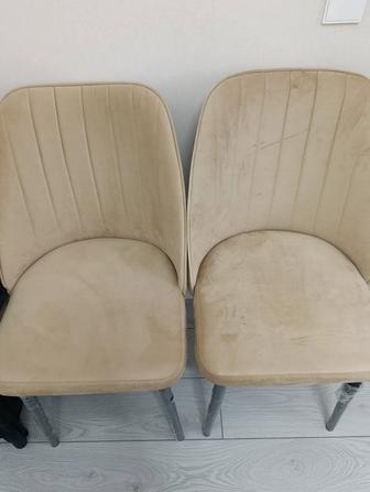 Стулья велюровые