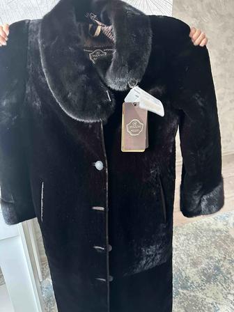 Шуба эко натуральный мех