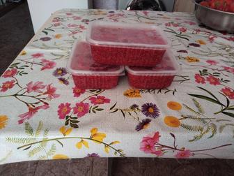 Малина перетертая с сахаром