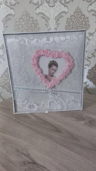 Свадебный фотоальбом 26х28см