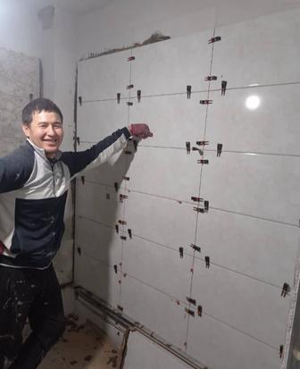 Укладка кафеля